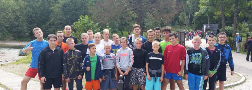 Zgrupowanie Kadr Wojewódzkich Juniora oraz Młodzika. Zakopane 15-26.08.2016r.